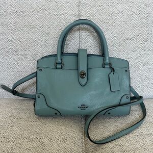 Coach Mercer Satchel / Purse / Style 24 / No. 37779 / Cloud / NWT /